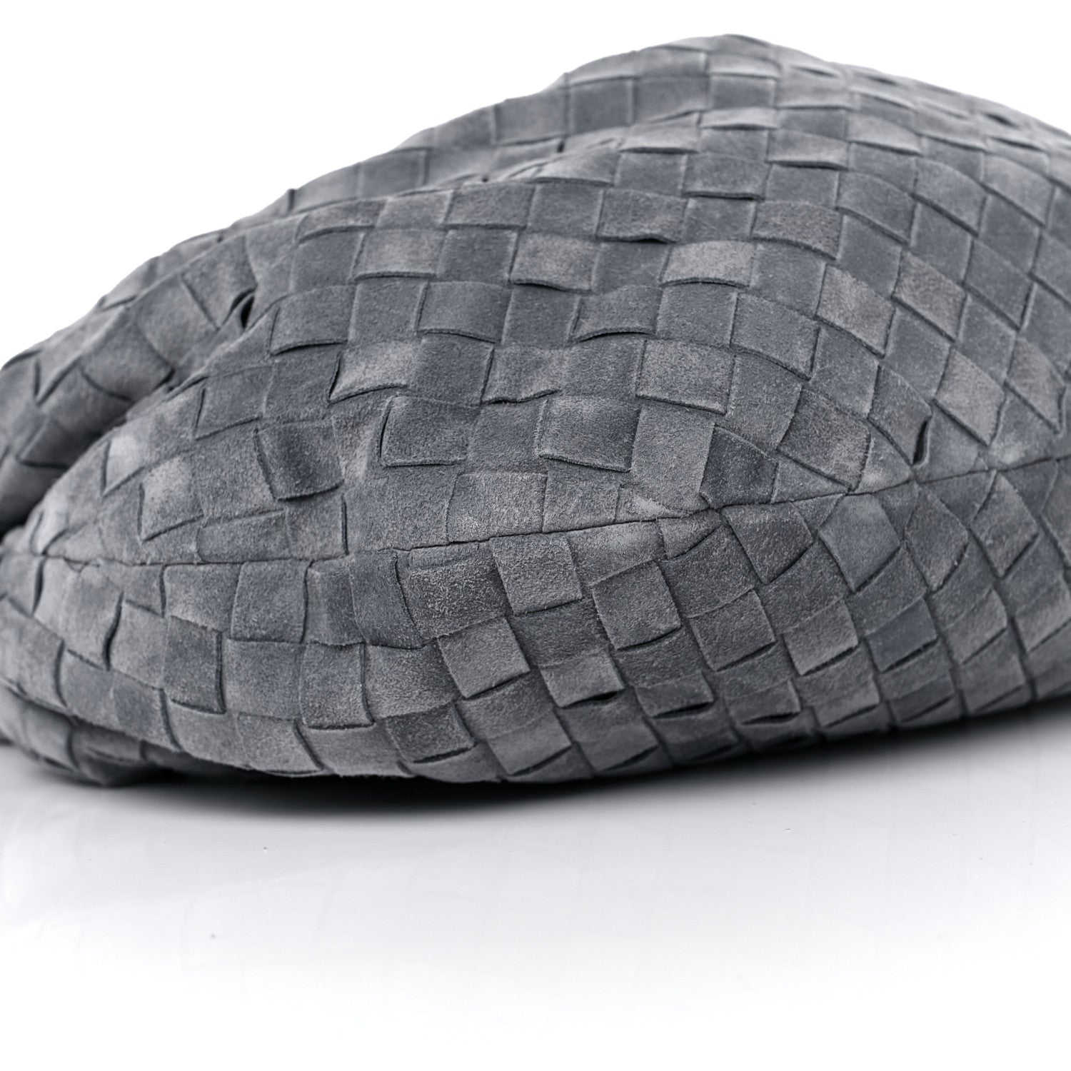 Bottega Veneta Suede Calfskin Intrecciato Teen Jodie Hobo Thunder 6 of 9