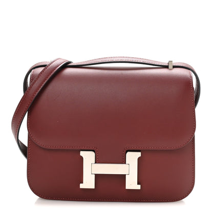 Hermes Swift Constance 18  Rouge H 1 of 10