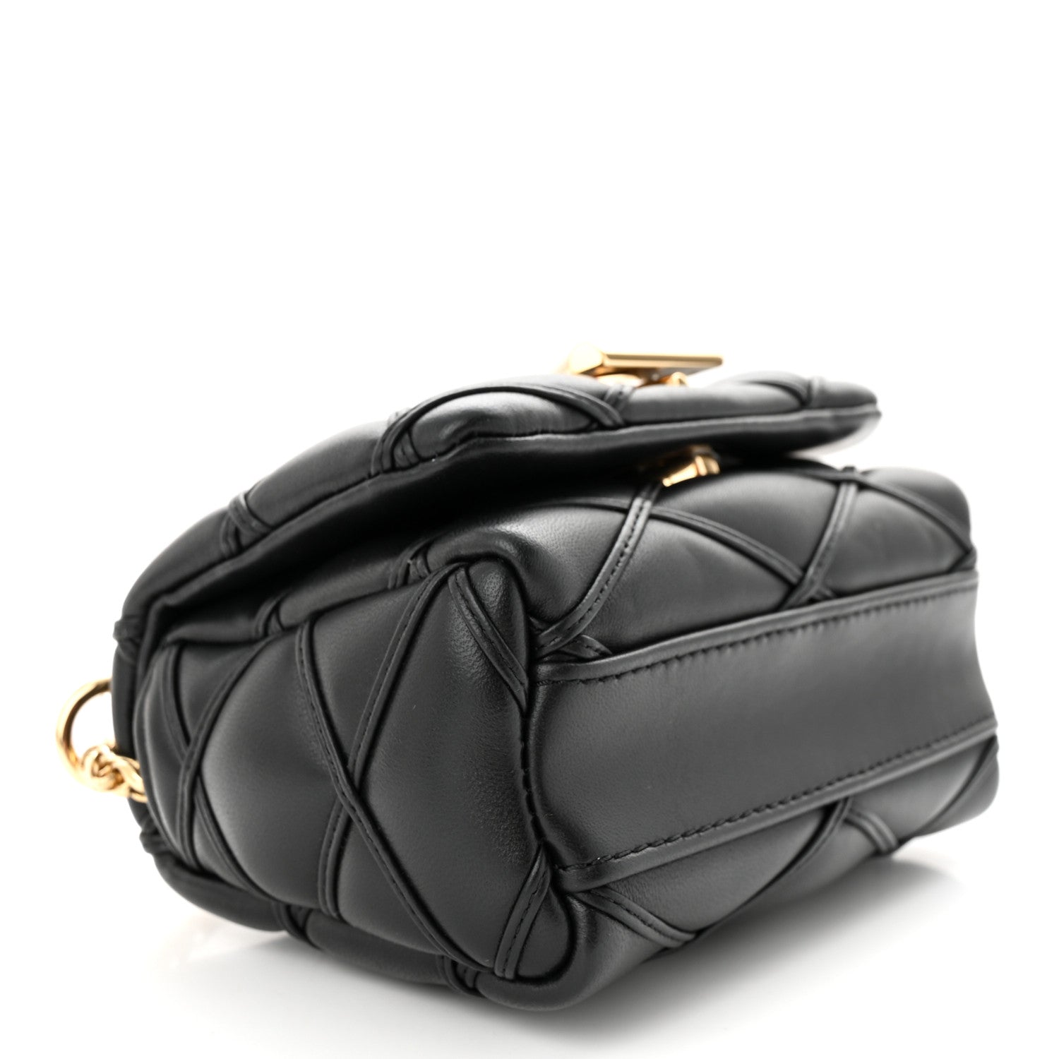 Louis Vuitton Lambskin Malletage Pico GO-14 Black 6 of 12