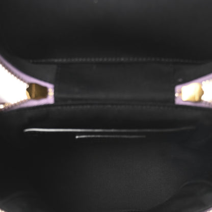 Saint Laurent Denim Quilted 80's Vanity Bag Bleached Lilac 5 of 10