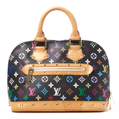 Louis Vuitton Monogram Multicolor Alma Black 1 of 8