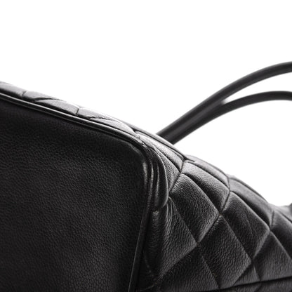Chanel Caviar Quilted Medallion Tote Black 11 of 16