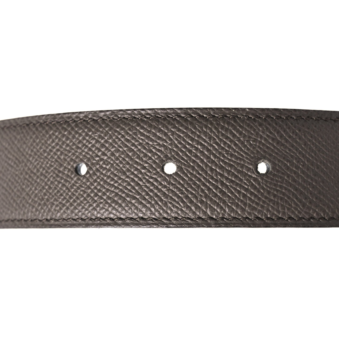 Swift Epsom 24mm Belt Strap 80 Black Etoupe