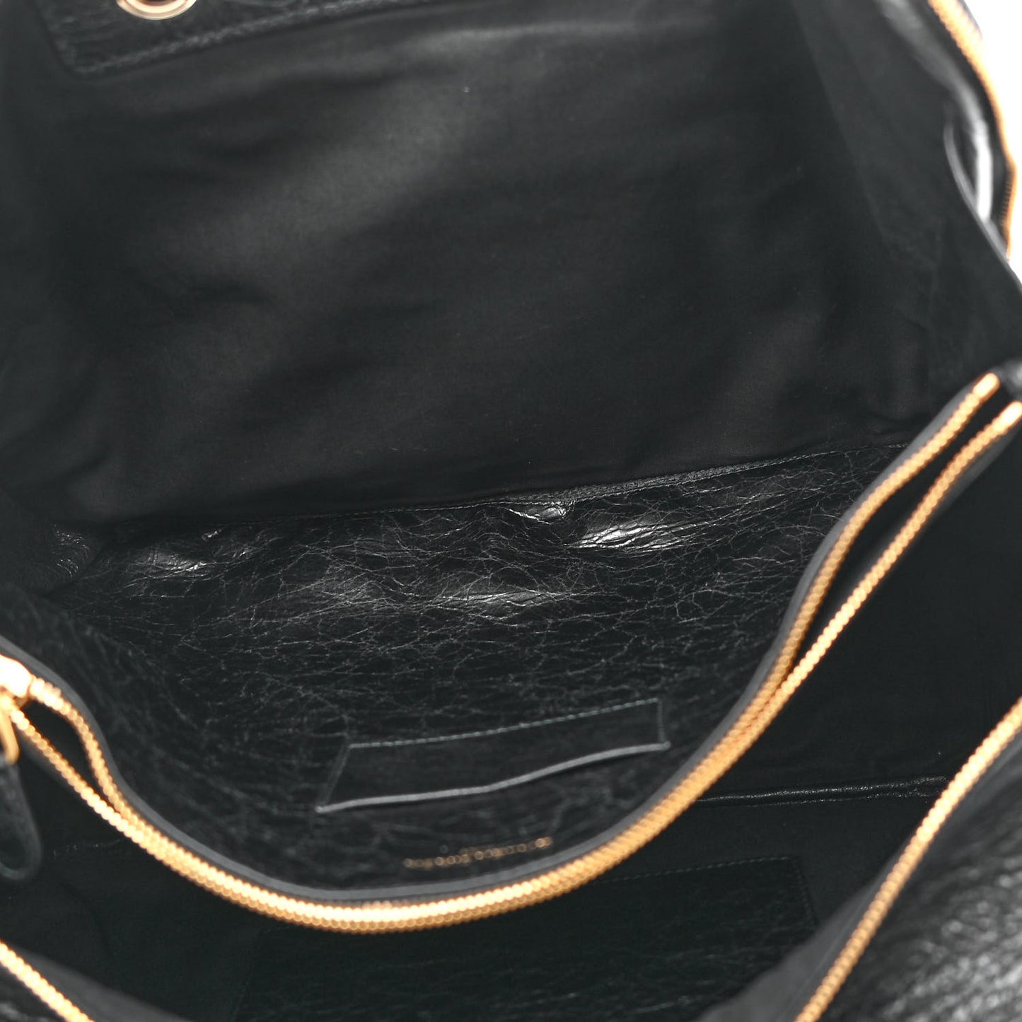 Agneau Medium Blanket Square Tote Black