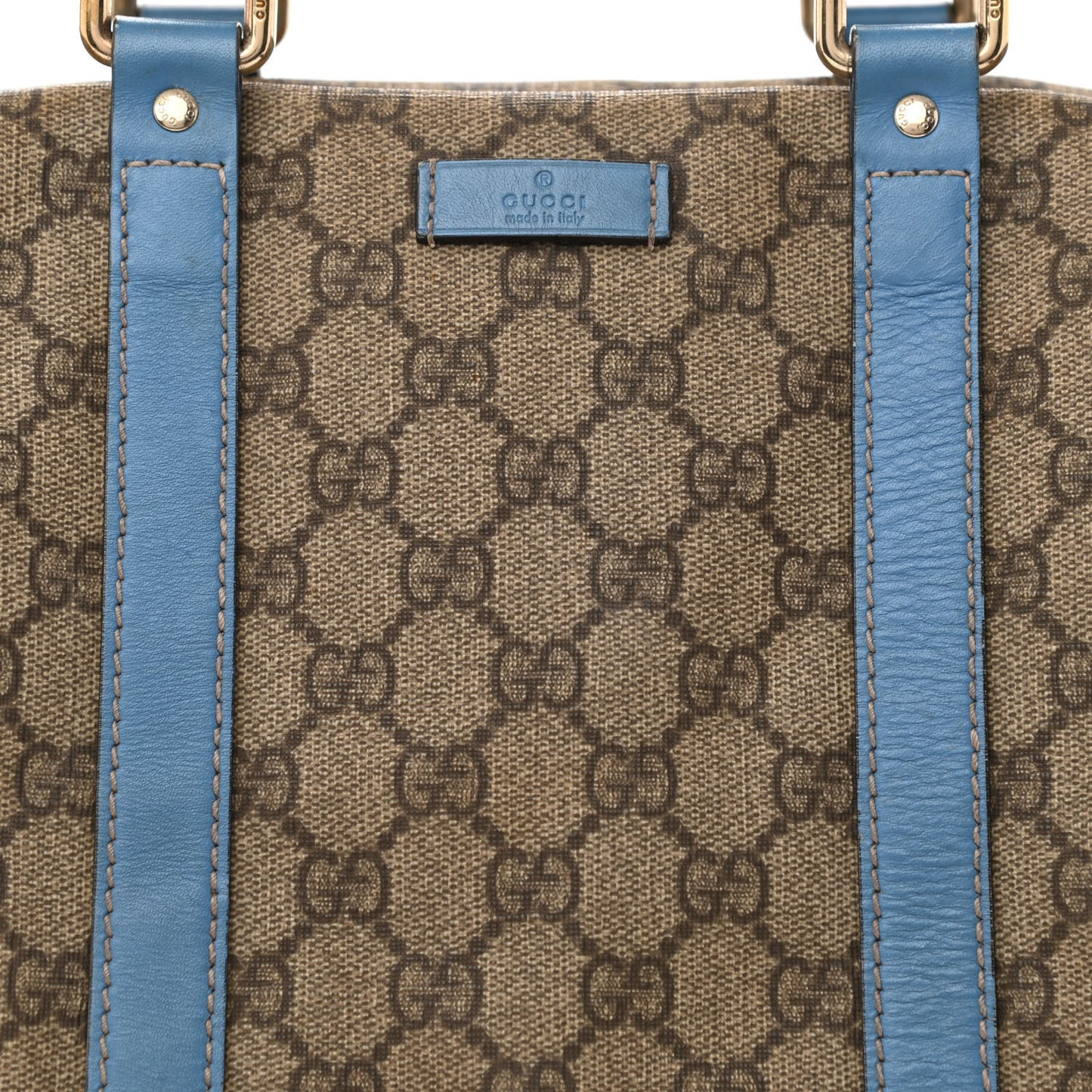GG Plus Monogram Medium Joy Boston Blue