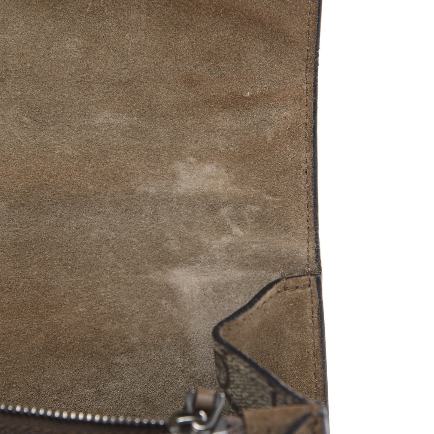 GG Supreme Monogram Small Dionysus Shoulder Bag Taupe