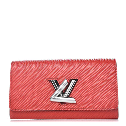 Louis Vuitton Epi Twist Wallet Coquelicot 1 of 7