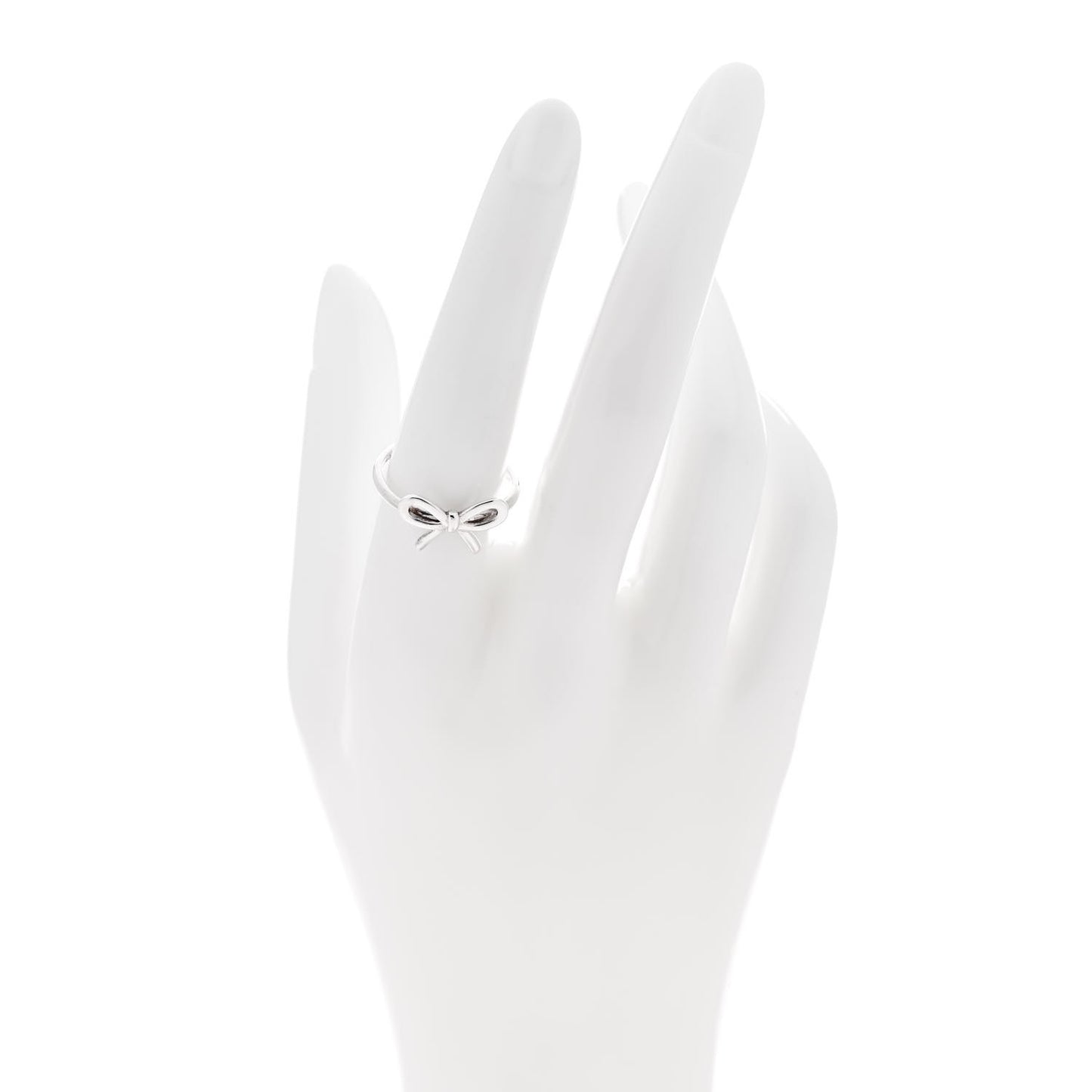 Sterling Silver Bow Ring 57 8