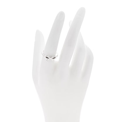 Tiffany Sterling Silver Bow Ring 57 8 2 of 4