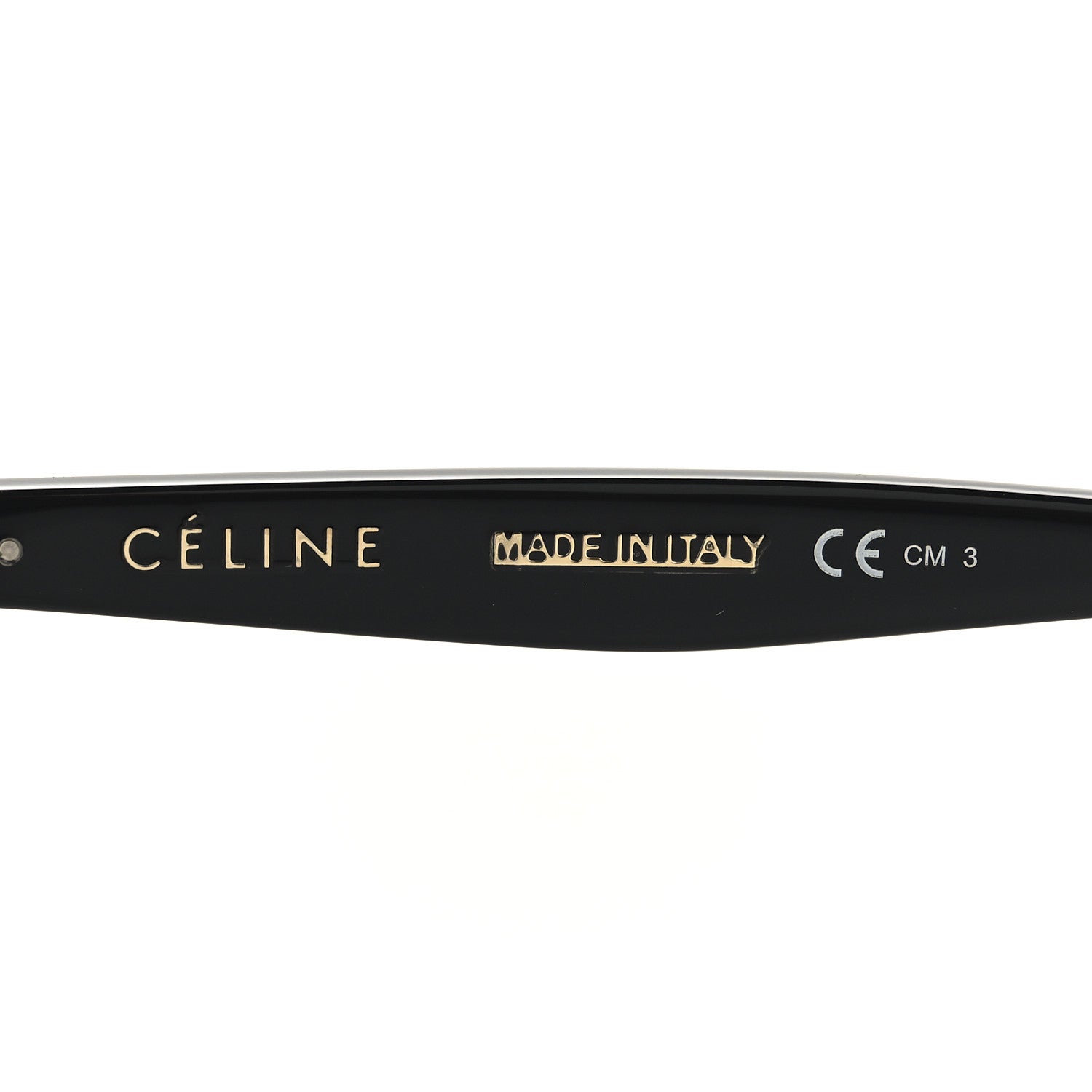 Celine Thin Mary Sunglasses CL 41068/S Black 5 of 7