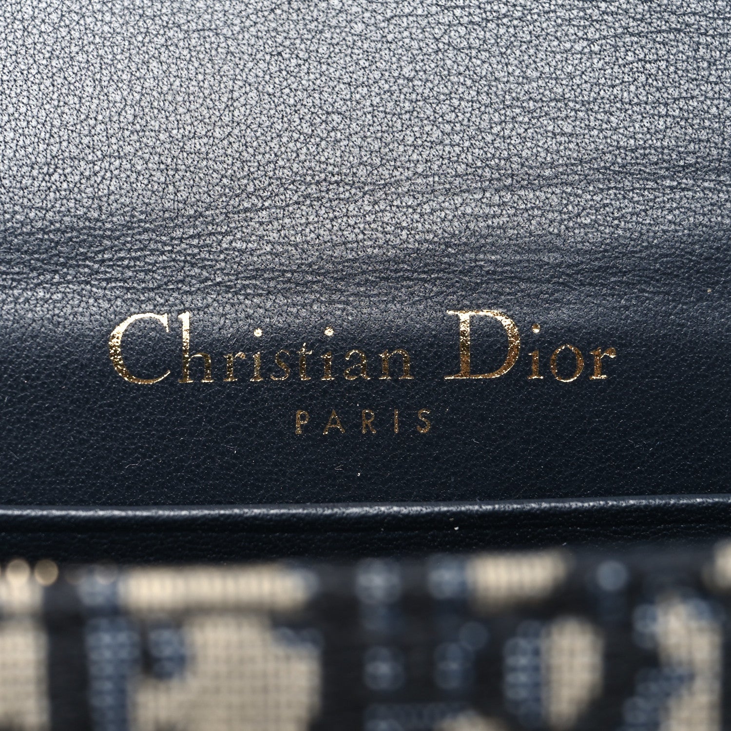Christian Dior Oblique Saddle Belt Bag Blue 7 of 10