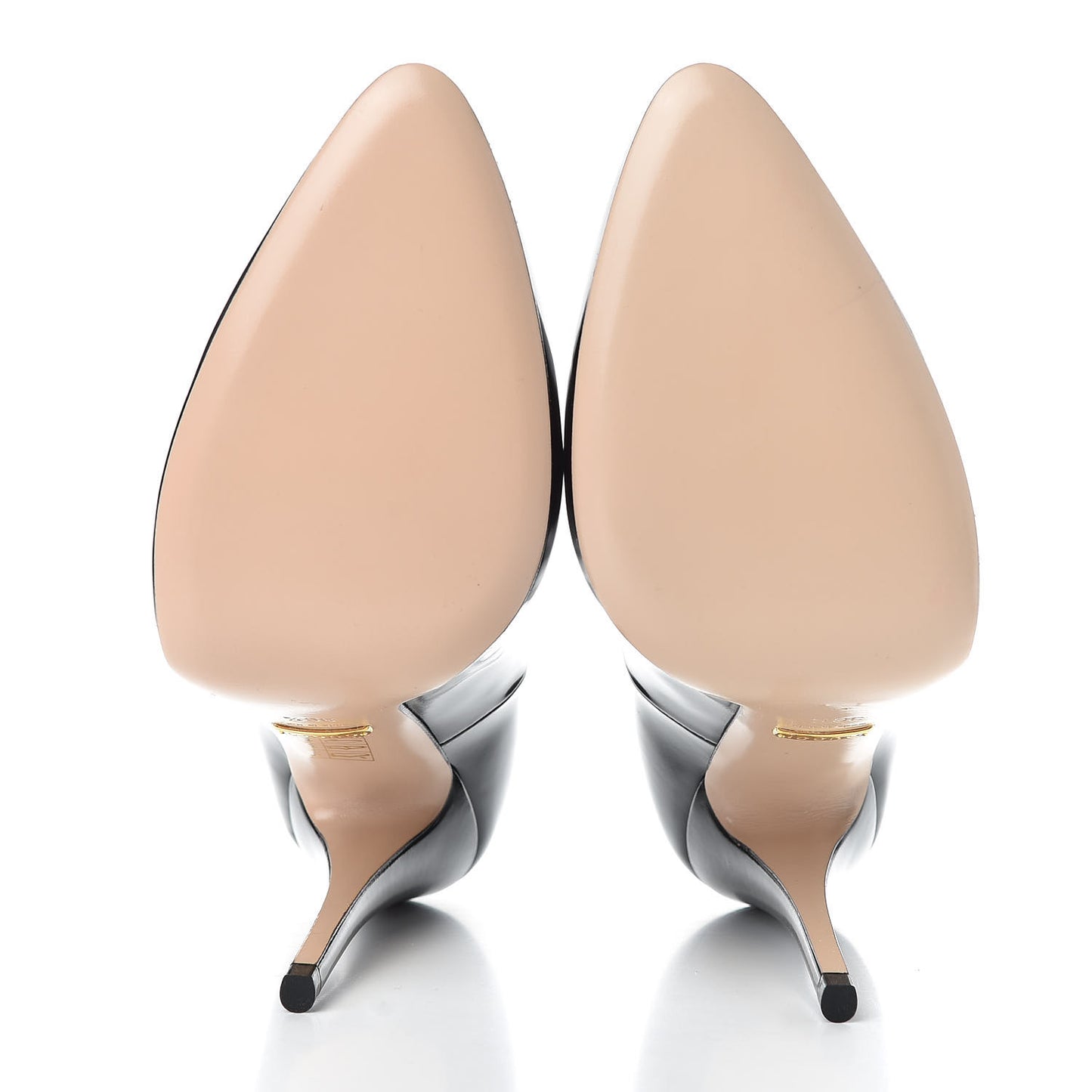 Polished Calfskin Regent Pumps 36.5 Black