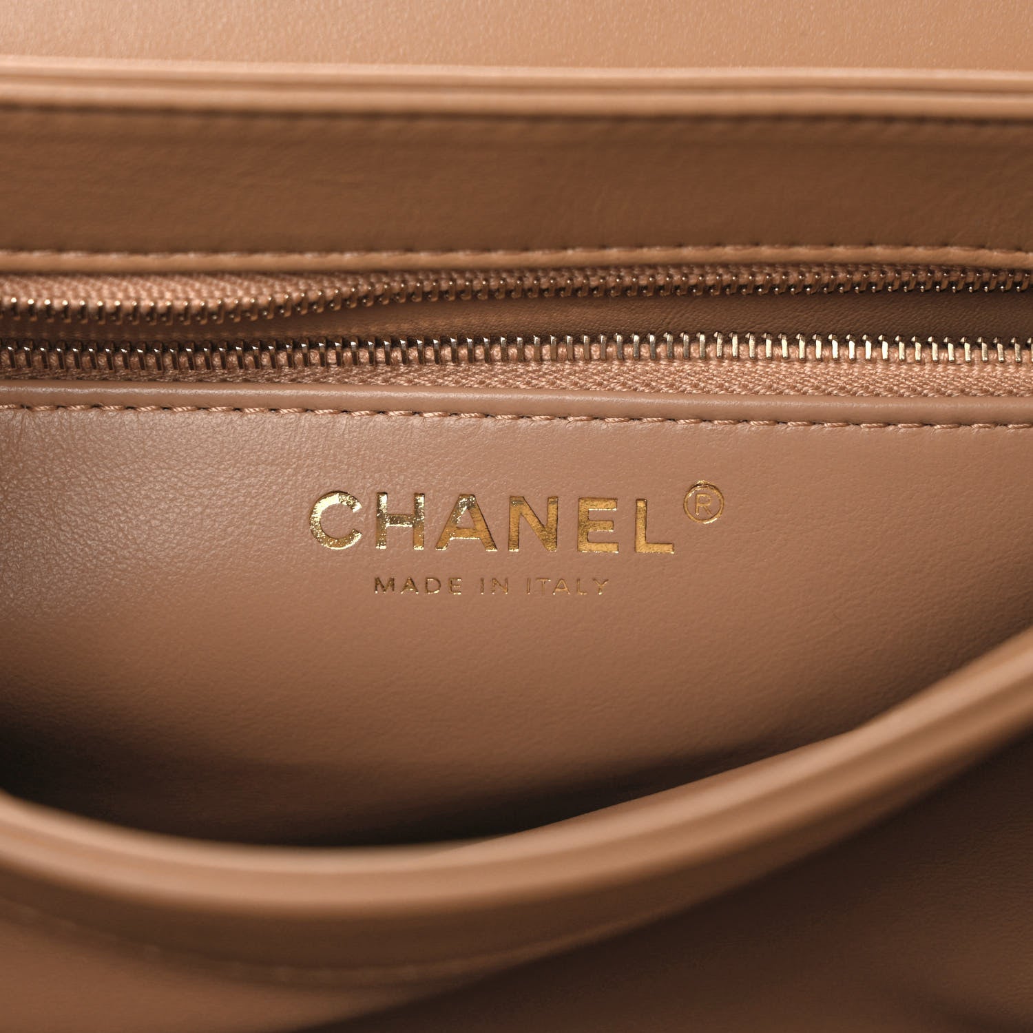 Chanel Lambskin Quilted Small Trendy CC Dual Handle Flap Bag Beige 6 of 9
