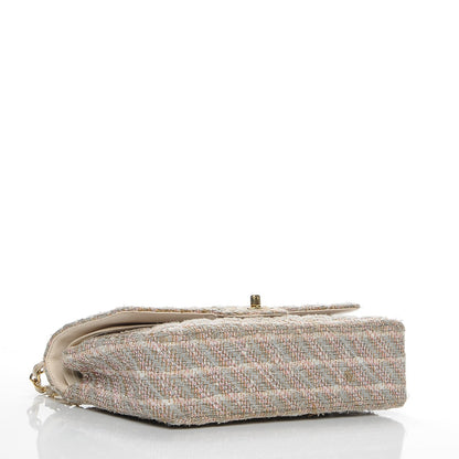 Chanel Tweed Medium Double Flap Multicolor 4 of 10