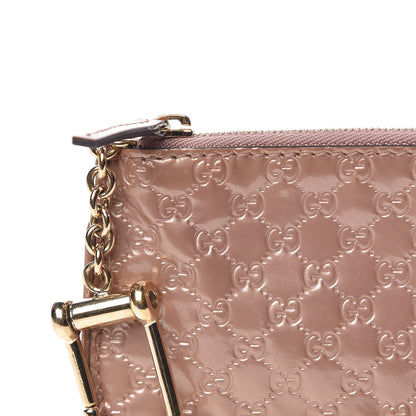 Gucci Shine Guccissima Key Case Dark Cipria 7 of 7