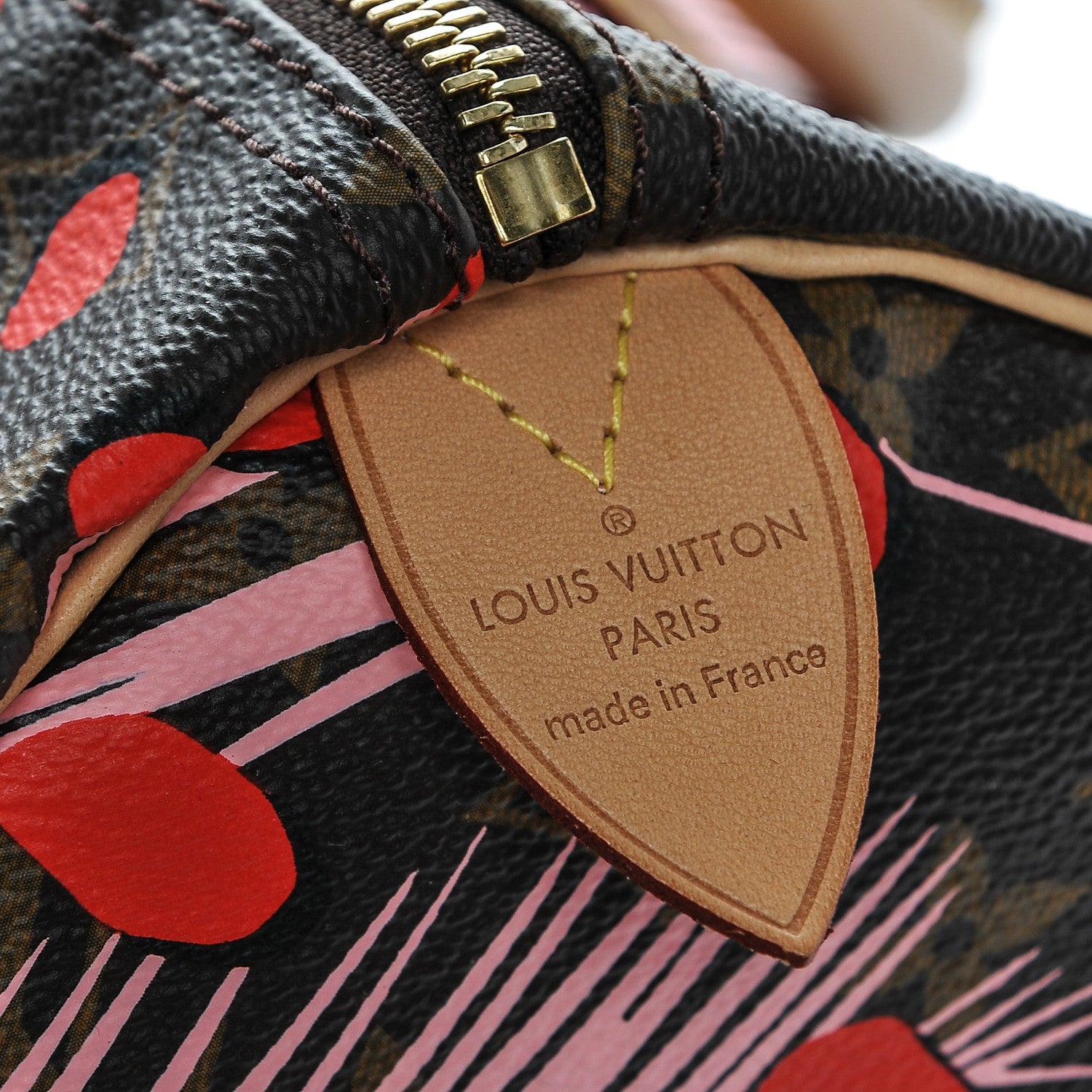 Louis Vuitton Monogram Jungle Dots Speedy 30 Sugar Pink Poppy 6 of 6