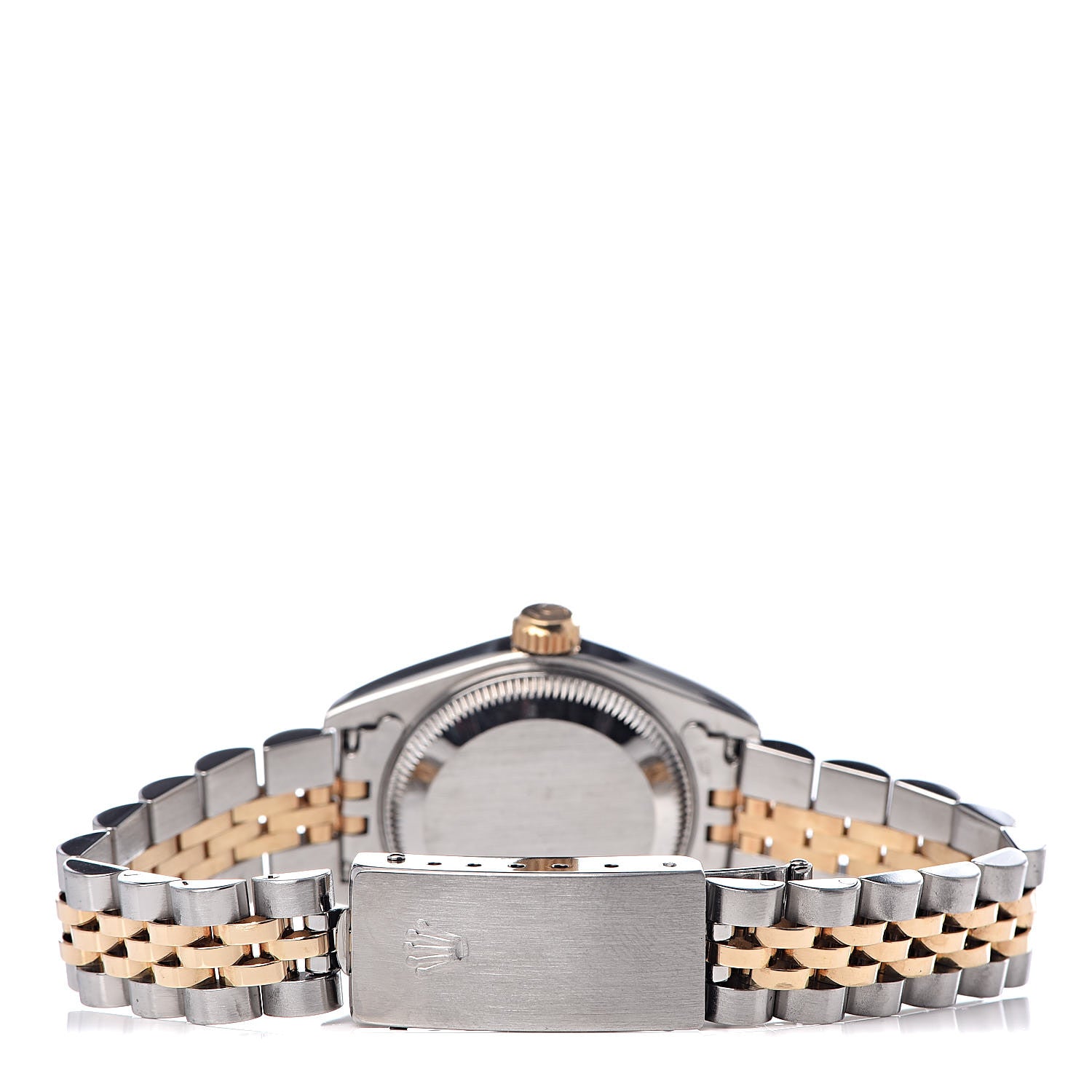 Rolex Stainless Steel 18K Yellow Gold 26mm Oyster Perpetual Datejust Watch Champagne 69173 4 of 7