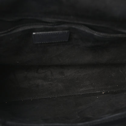 Christian Dior Ultra Matte Calfskin Cannage Large Lady Dior Black 5 of 10