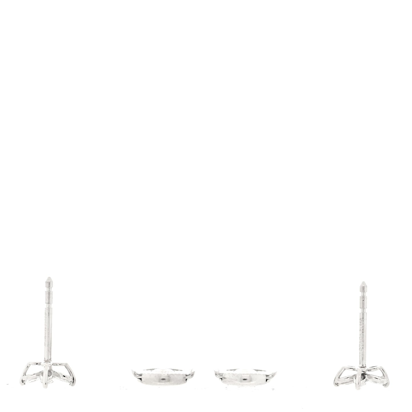 Platinum Diamond .19ct Mini Victoria Earrings