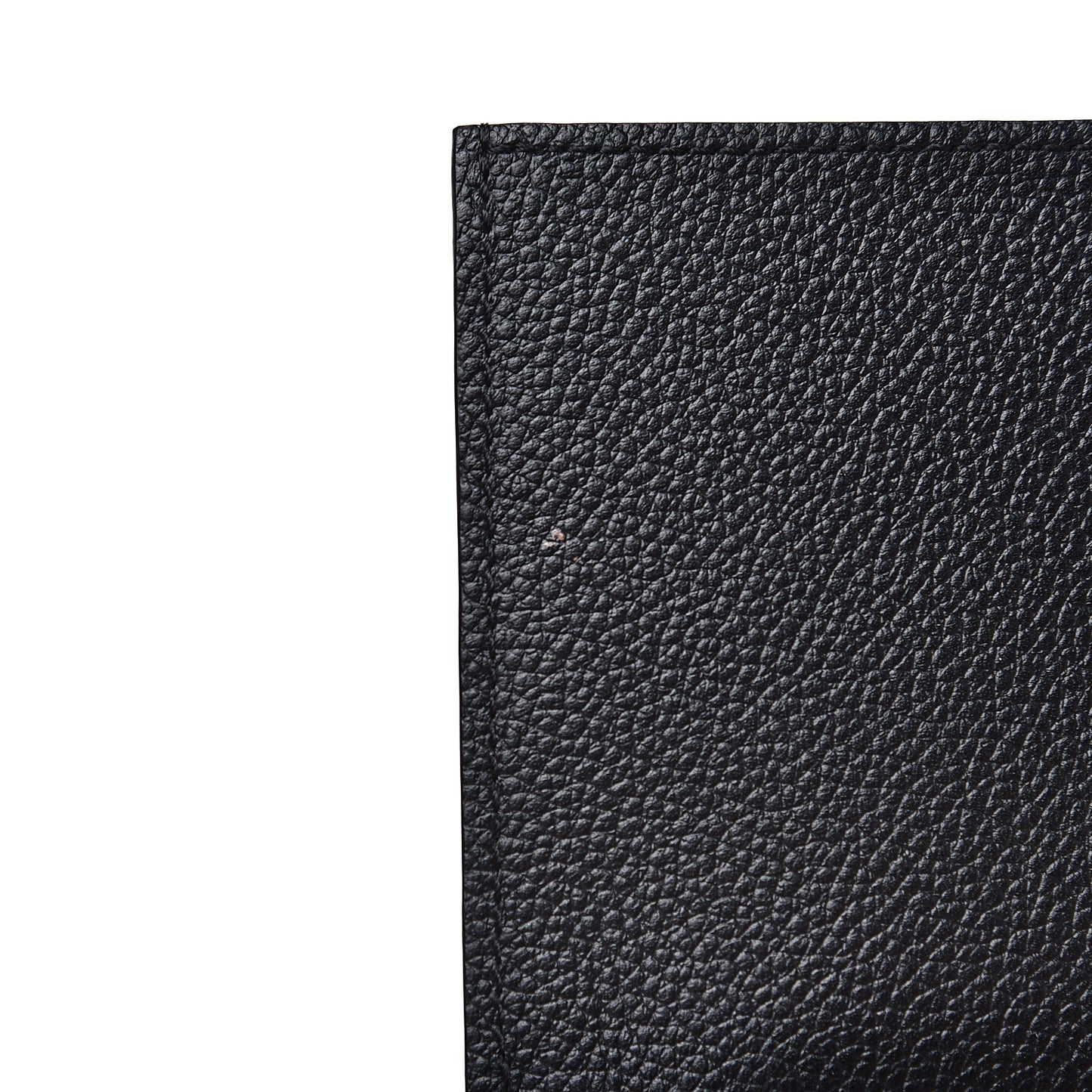 Calfskin Felicie Chain Wallet Card Holder Insert Black