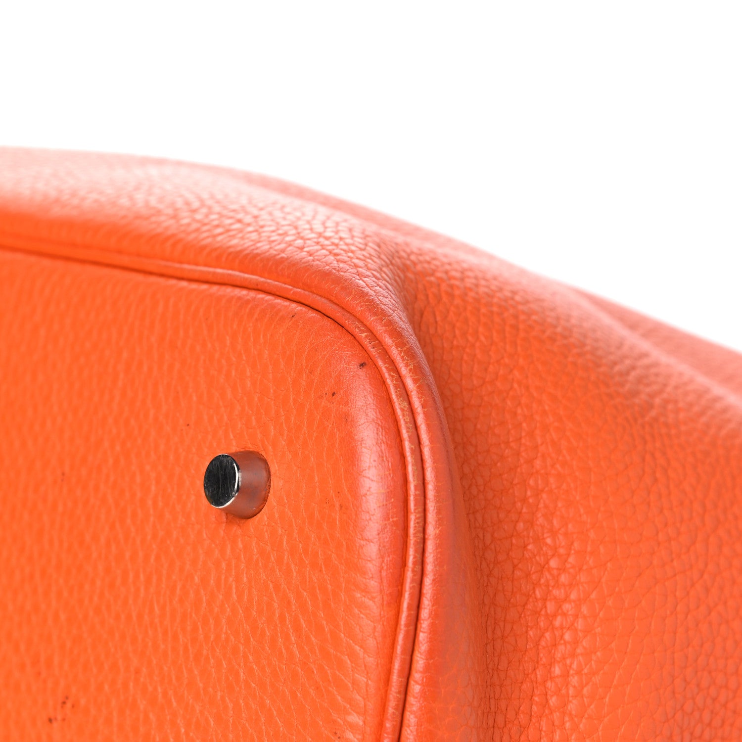 Hermes Taurillon Clemence Picotin TGM Orange 8 of 9