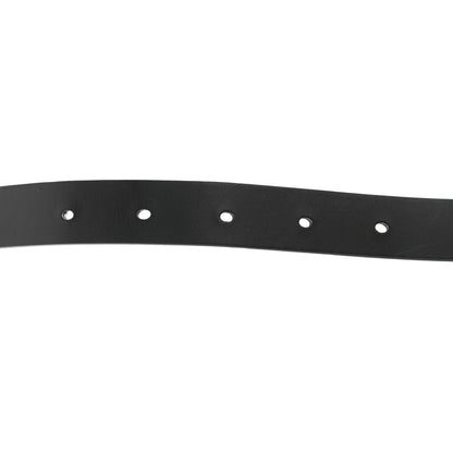 Christian Dior Calfskin Saddle Belt 75 Black 4 of 6