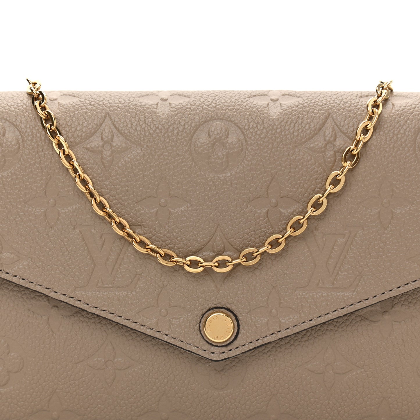 Empreinte Pochette Felicie Chain Wallet Tourterelle