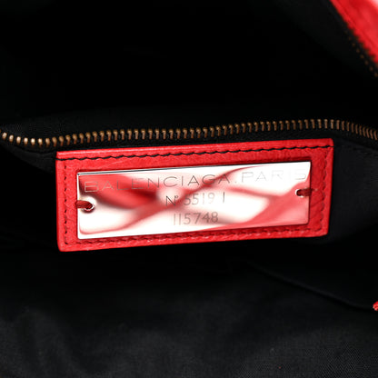 Balenciaga Agneau Classic Hardware City Rouge Cardinal 7 of 13