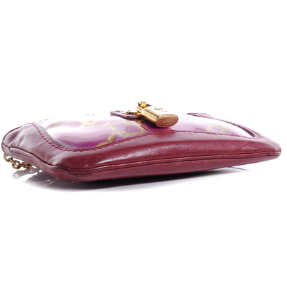 Louis Vuitton Monogram Charms Key Pouch Fuchsia 4 of 8
