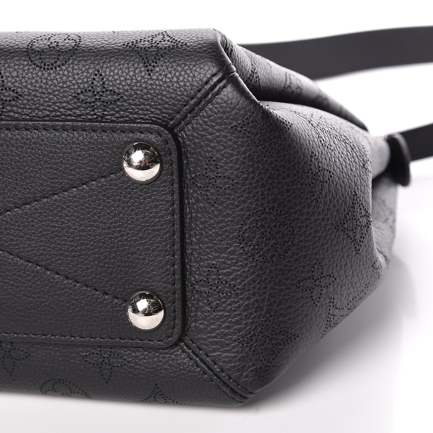 Louis Vuitton Mahina Babylone Chain BB Black 6 of 9