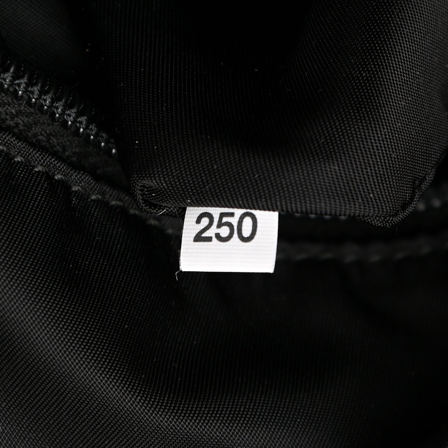 Nylon Saffiano Racing Logo Backpack Black Yellow