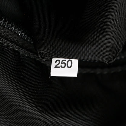 Prada Nylon Saffiano Racing Logo Backpack Black Yellow 7 of 10