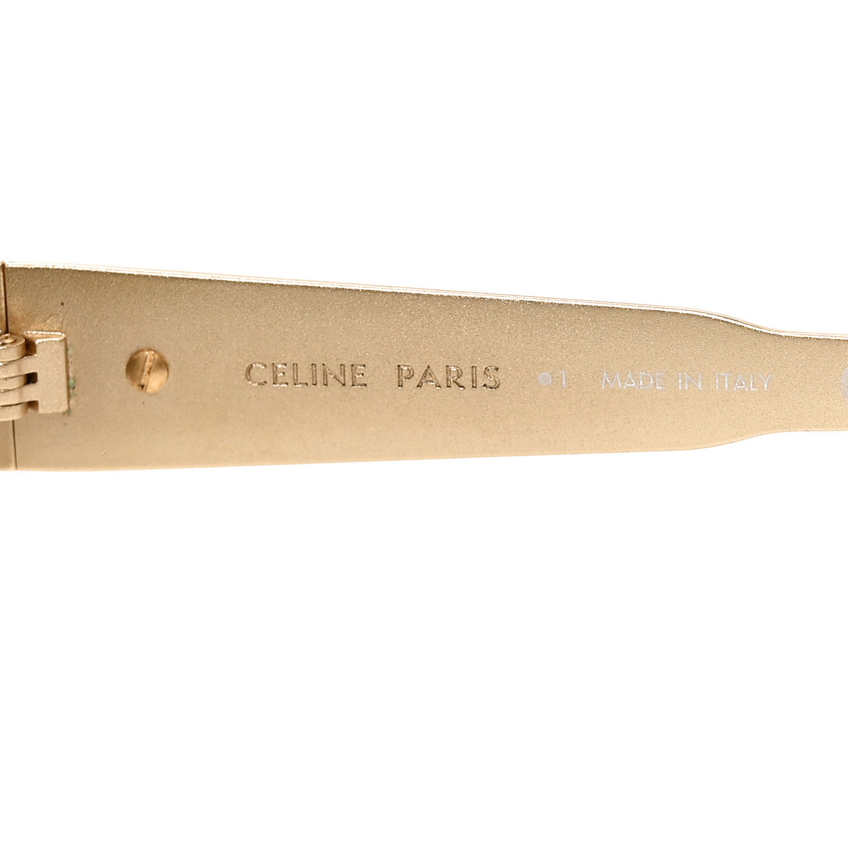 Metal Triomphe 01 Sunglasses CL40235U Gold Green