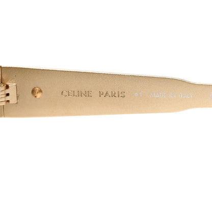 Celine Metal Triomphe 01 Sunglasses CL40235U Gold Green 5 of 6