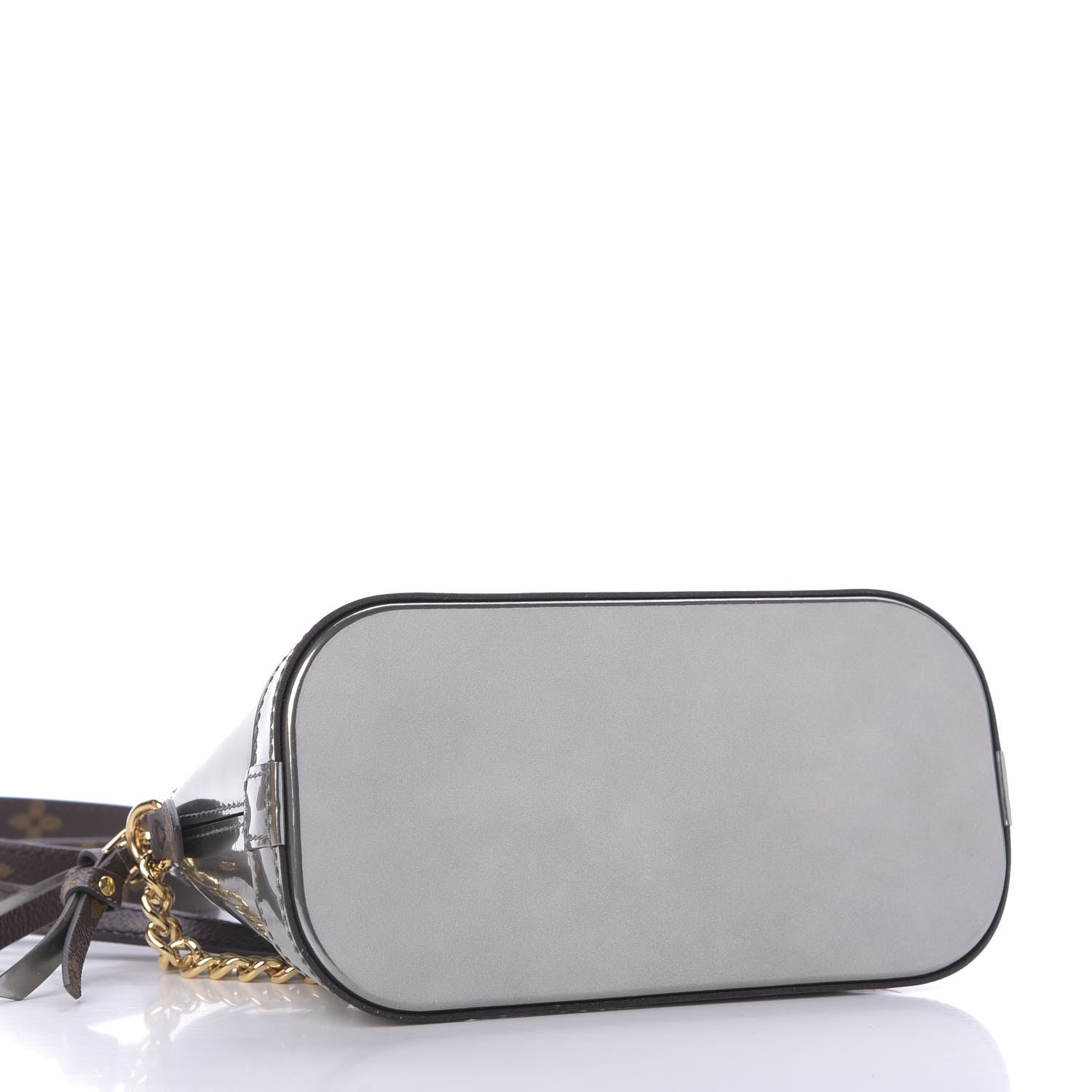 Louis Vuitton Patent Monogram Miroir Mirror Mini Alma Gris Metal 4 of 9