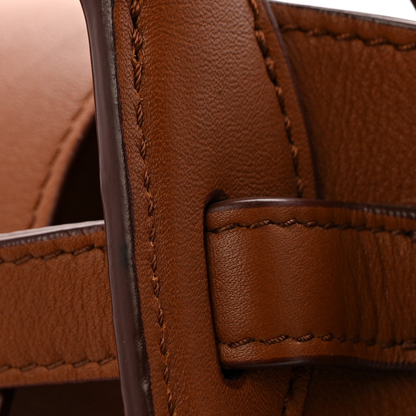 Smooth Calfskin Small Big Bag Tan
