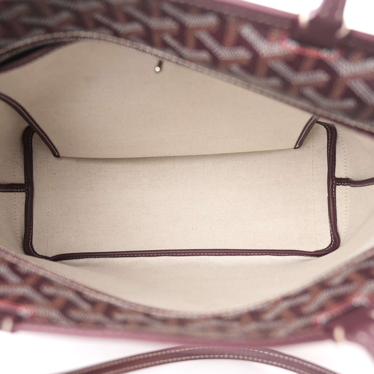 Goyard Goyardine Artois PM Burgundy 5 of 10