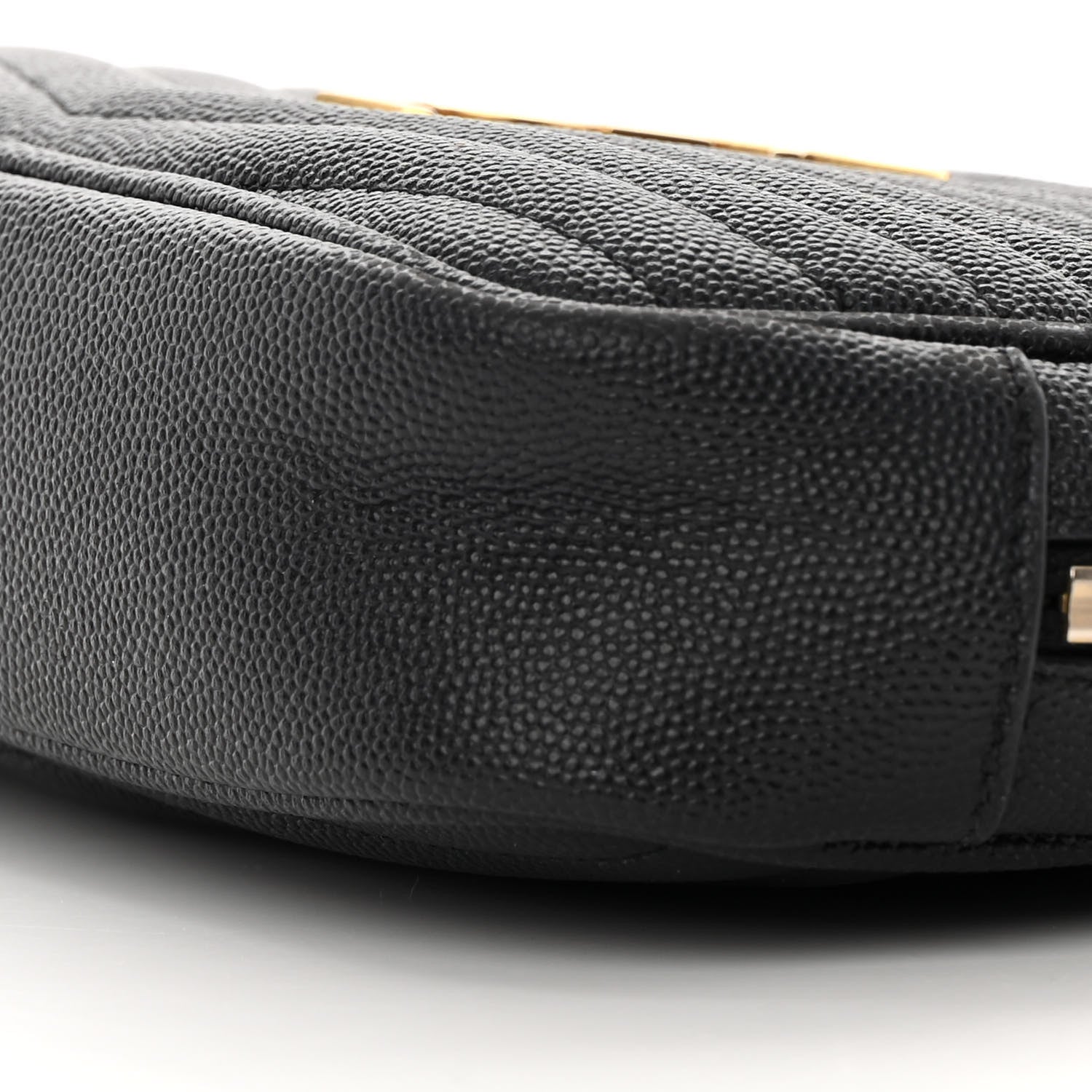 Saint Laurent Grain De Poudre Matelasse Monogram Mini Lou Camera Bag Black 11 of 14