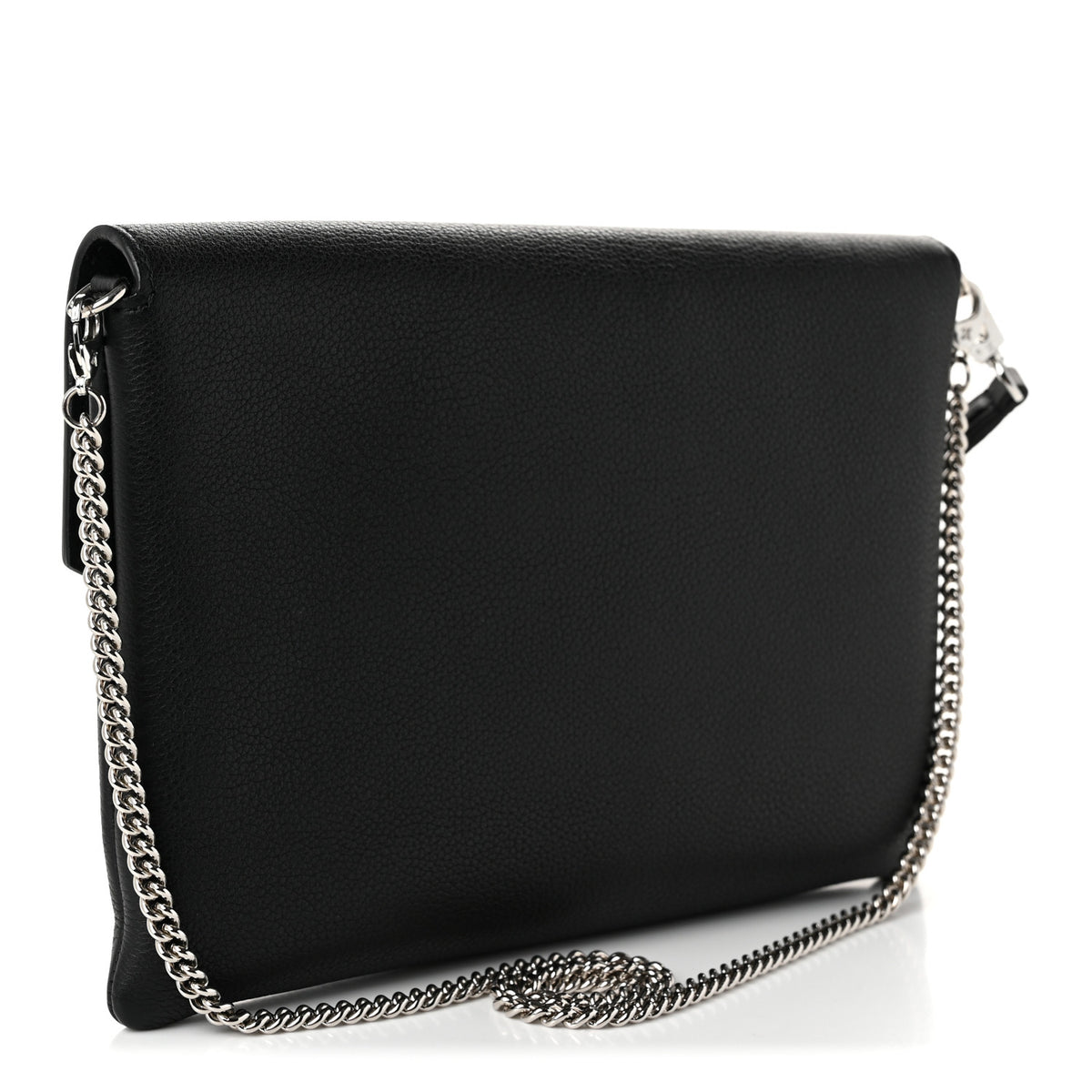 Soft Calfskin My Lockme Pochette Black