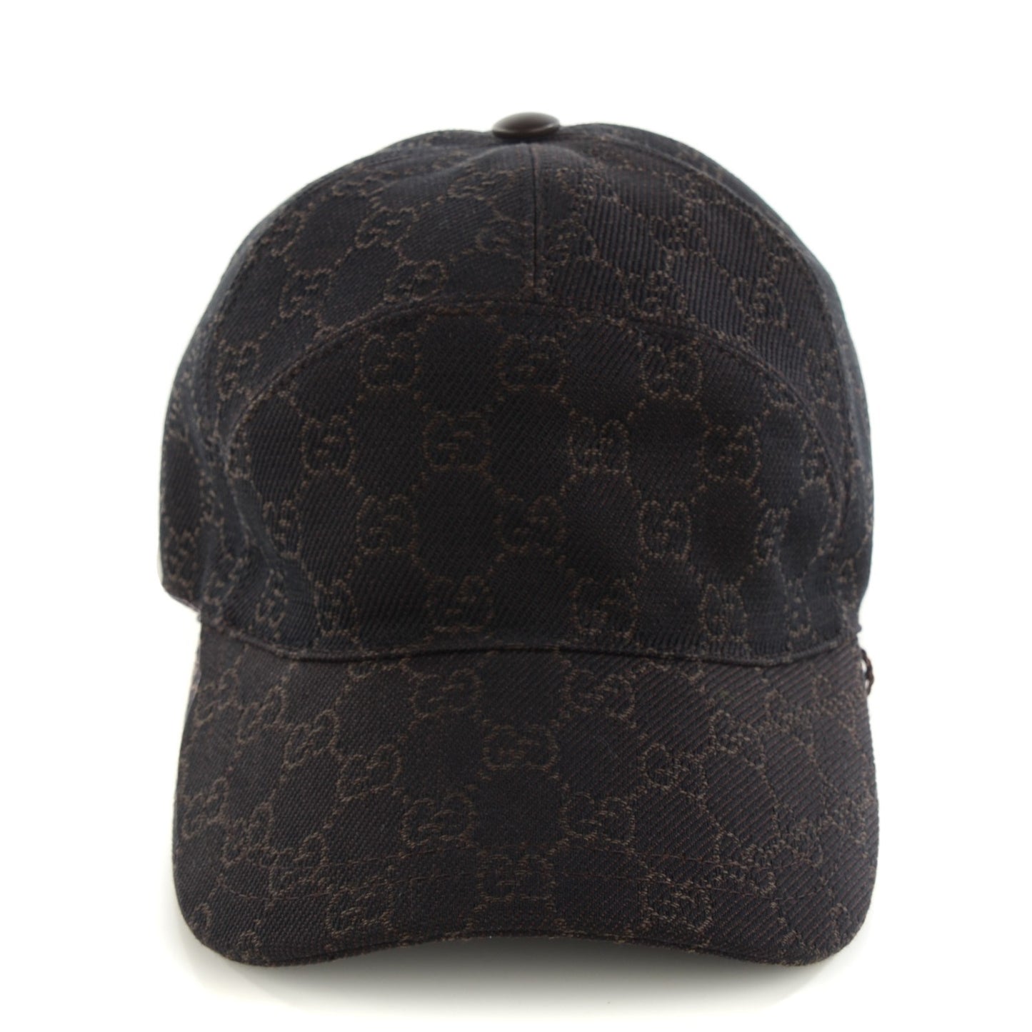 Monogram Web Baseball Hat M Black