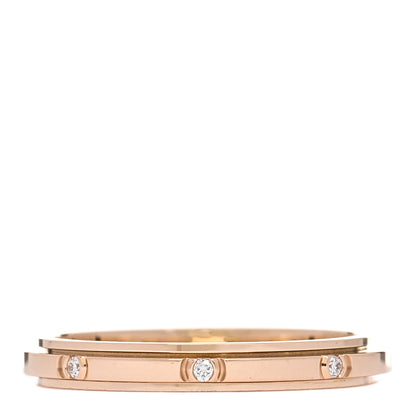 Piaget 18K Rose Gold Diamond Small Possession Band Ring 55 7.25 3 of 5