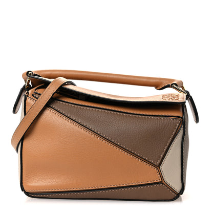 Loewe Calfskin Mini Puzzle Bag Warm Desert Mink 1 of 11