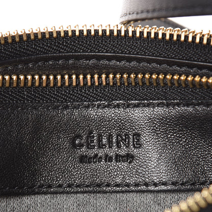 Celine Lambskin Small Trio Crossbody Bag Black 9 of 11
