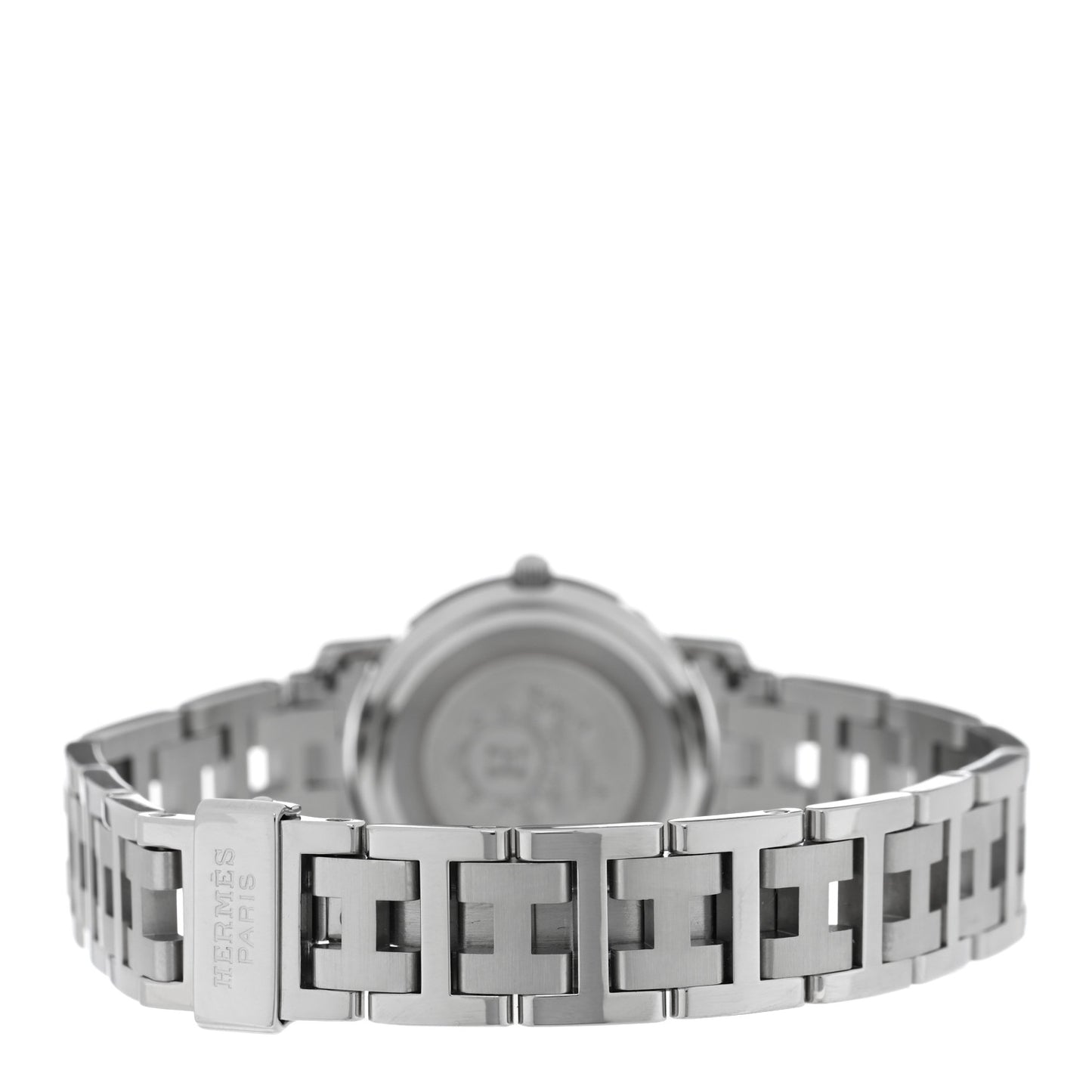 Stainless Steel 24mm Clipper Quartz Watch White