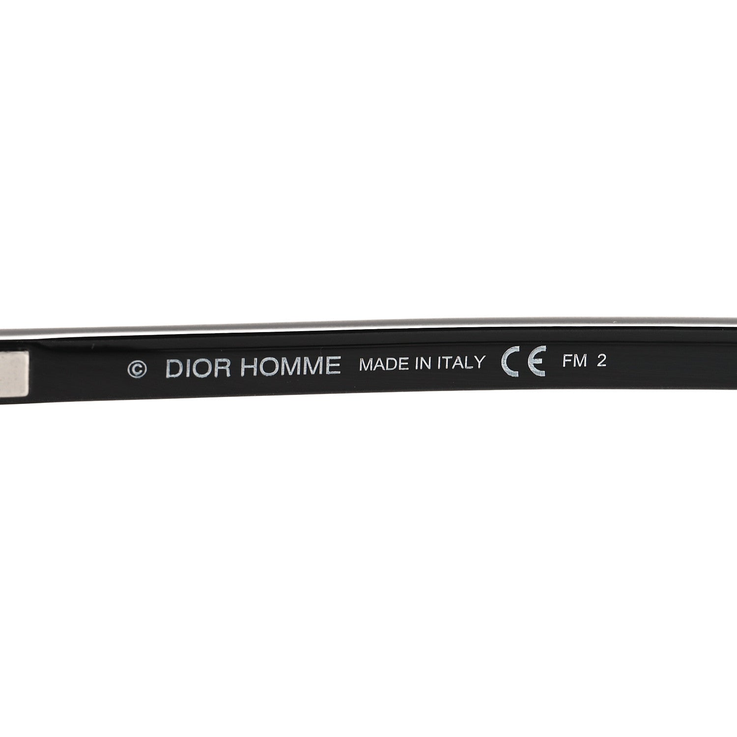 Christian Dior Acetate Black Tie 263S Sunglasses Grey Black 5 of 7