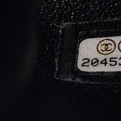 Chanel Caviar Quilted Clutch With Chain Flap Dark Grey 7 of 9