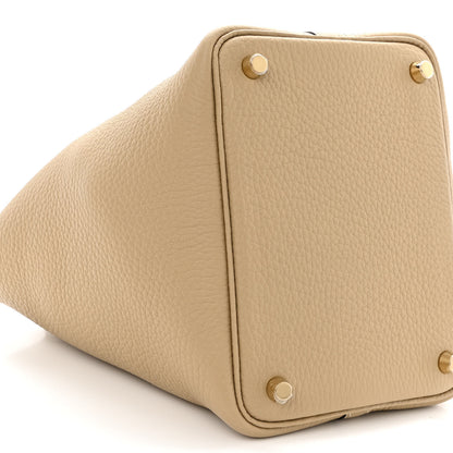Hermes Taurillon Clemence Picotin Lock 18 PM Trench 9 of 13