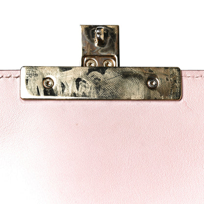 Gucci GG Supreme Monogram Calfskin Medium Padlock Shoulder Bag Beige Perfect Pink 12 of 19