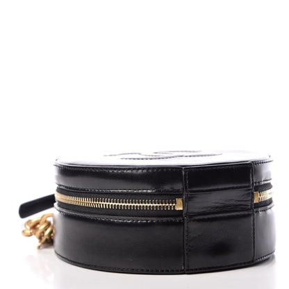 Chanel Glazed Calfskin Round As Earth Evening Bag Black 4 of 7
