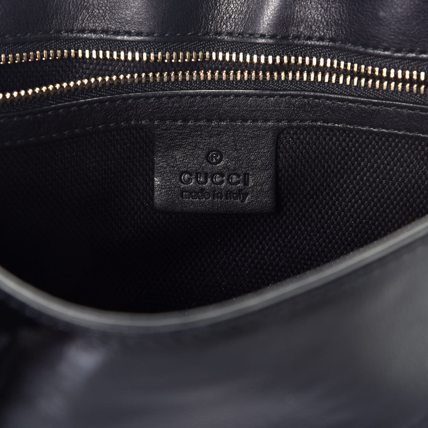 Patent Medium Soho Flap Crossbody Black